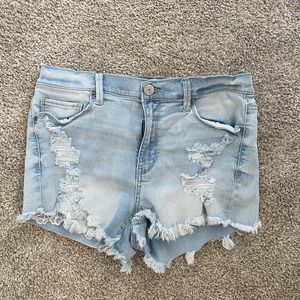 Light blue Jean shorts